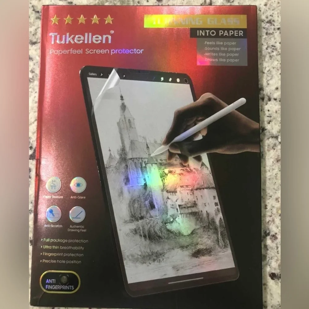 NIP Screen Protector - Glass Into Paper